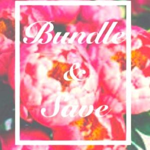 Feel free to bundle & save!